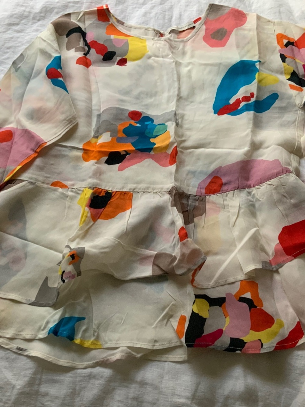 NWOT Beautiful Objects Without Meaning Multi Printed Shirt Blouse Size M